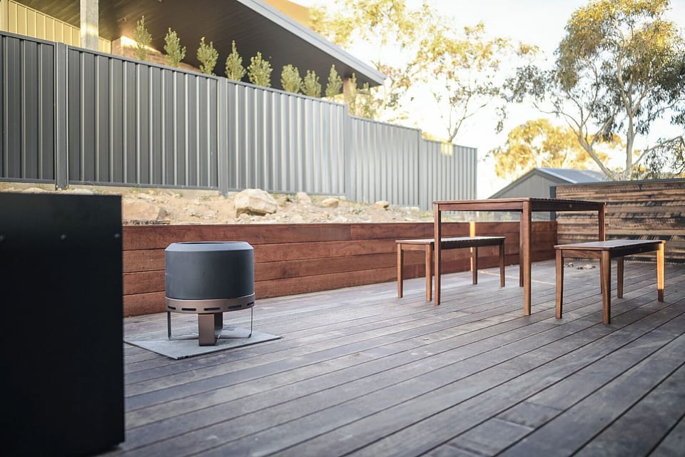 Outdoor Deck, Firepit