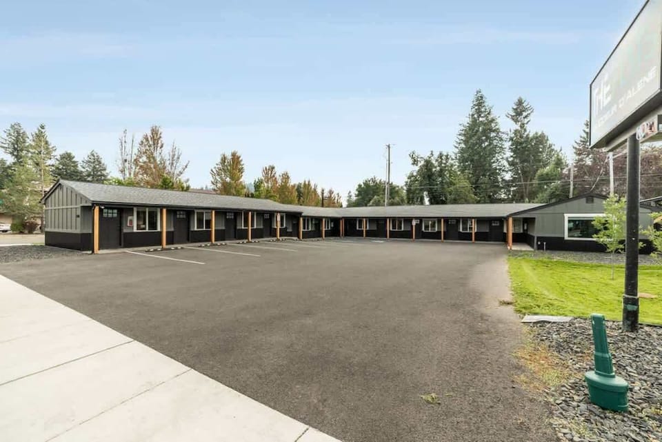 We offer free parking in our lot and additional free street parking is available on the east side of the property 