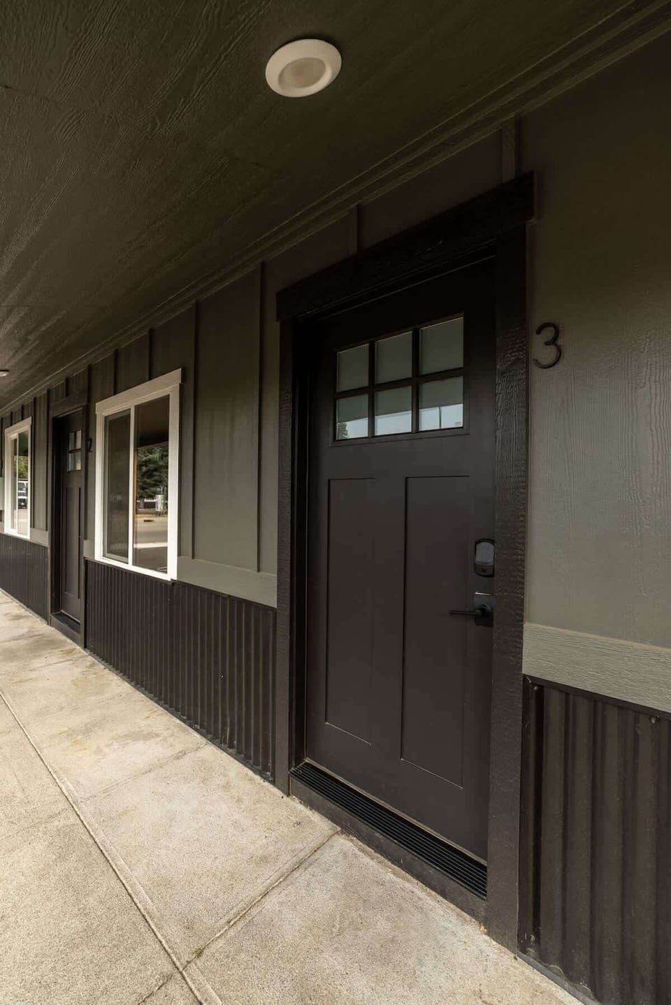 Exterior door into your studio