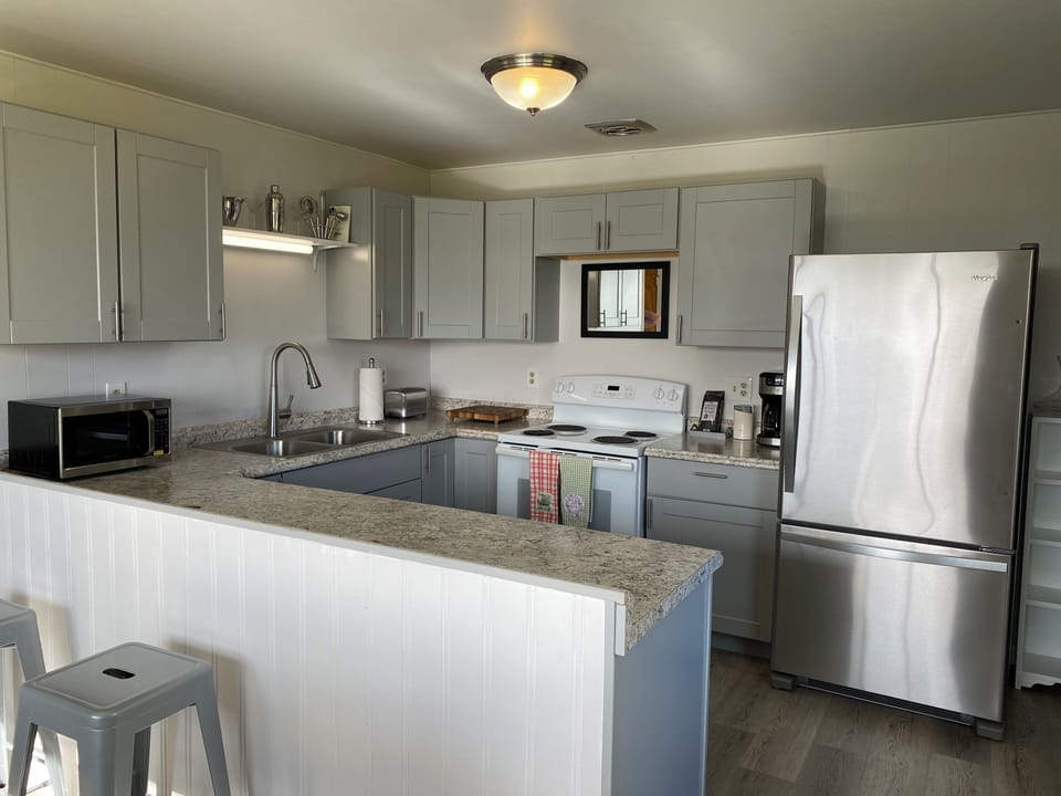 Newly remodeled kitchen