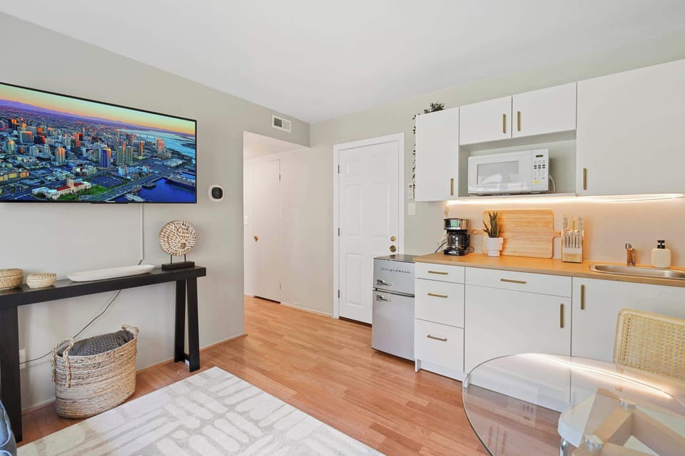 Kitchen and Living Area