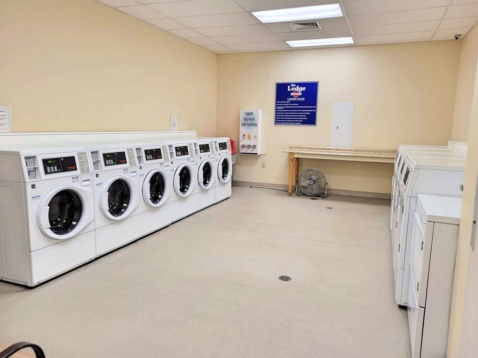 Laundry area downstairs