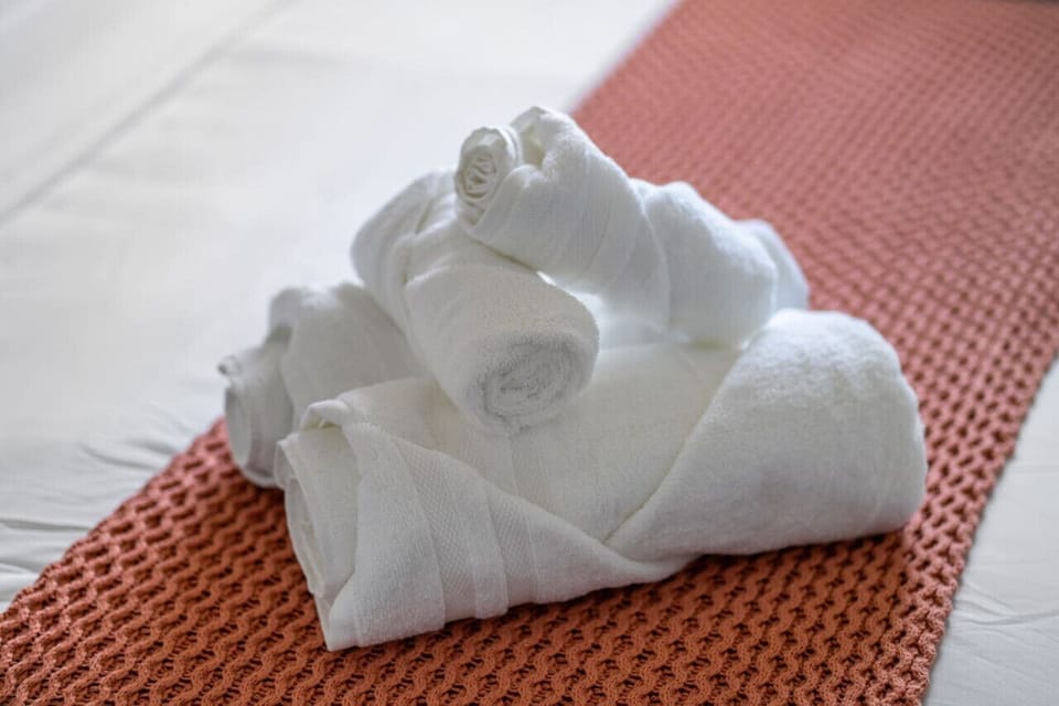 Our home Equipped with Towels for your Convenience