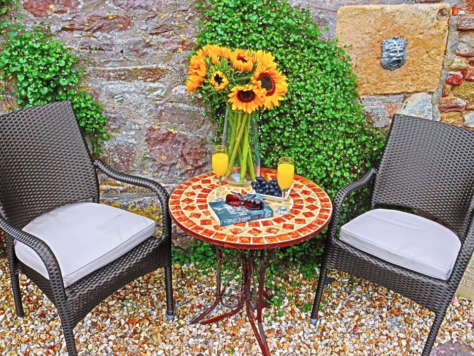 Sitting-out-area | Cider Barn, Hutton, near Weston-Super-Mare
