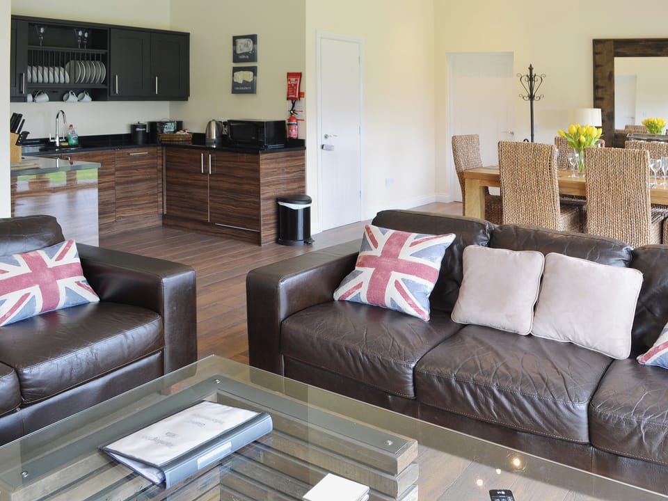 Open plan living/dining room/kitchen | Framlington Villa - Villa Lane Farm, Longframlington, near Rothbury