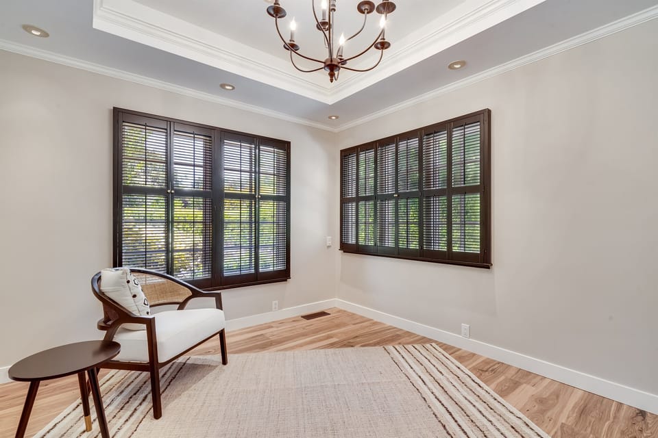 Den with King Murphy Bed