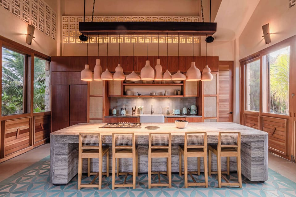 Modern Open Kitchen | Seating