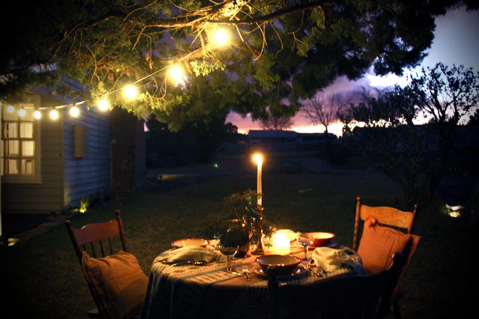Outdoor dining
