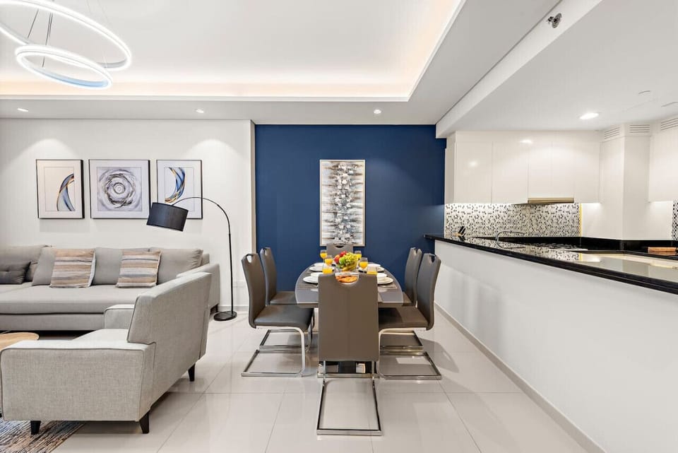 Dining Room: Modern elegance awaits in this chic dining space perfect for memorable meals!