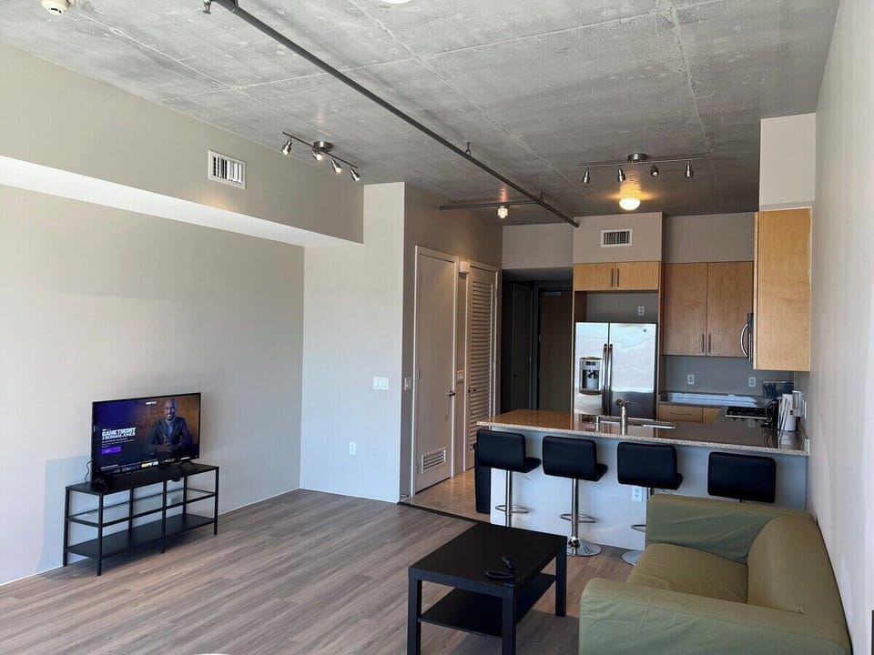Living Room and Kitchen