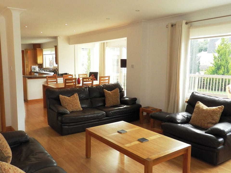 Open plan living space | Glen Rosa Lodge, Brodick, Isle of Arran