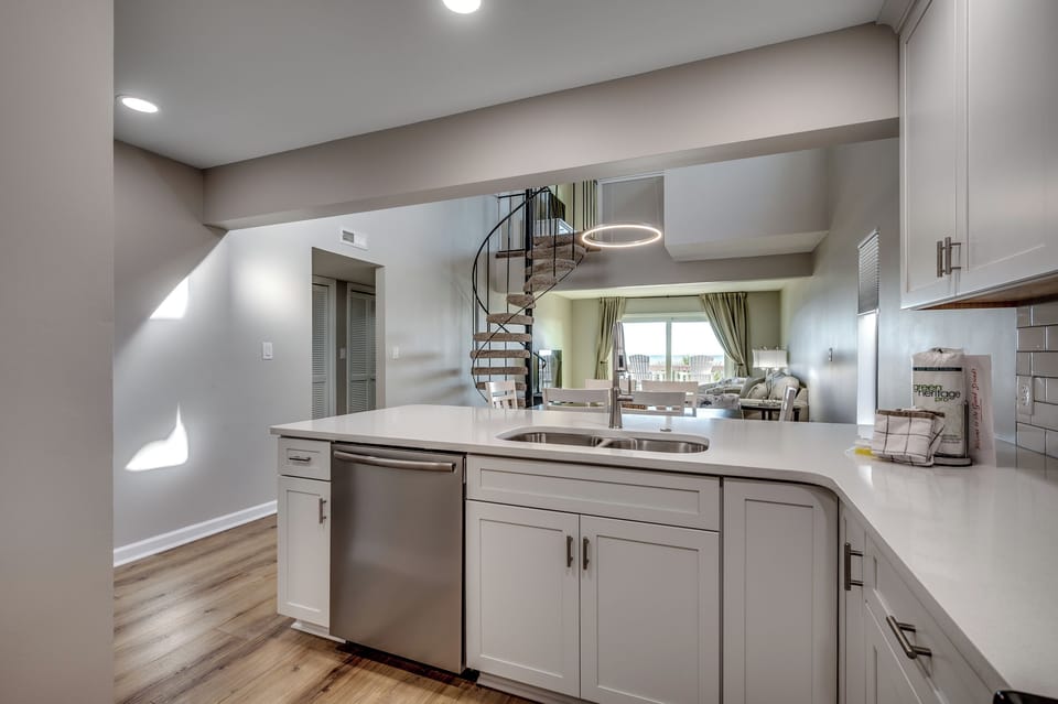 Kitchen is gorgeous!