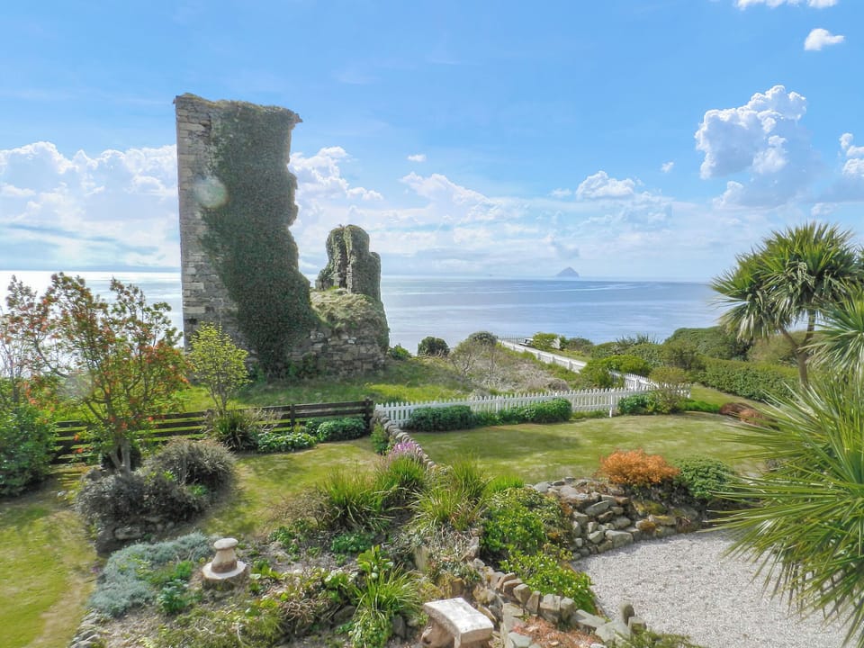 View from double bedroom | Castleside Croft, Kildonan, Isle of Arran