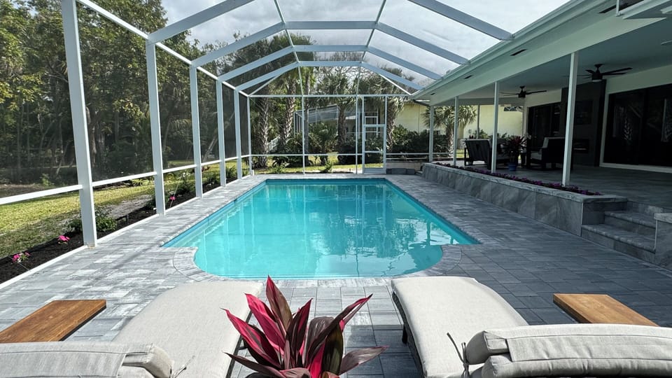 Pool and lanai area