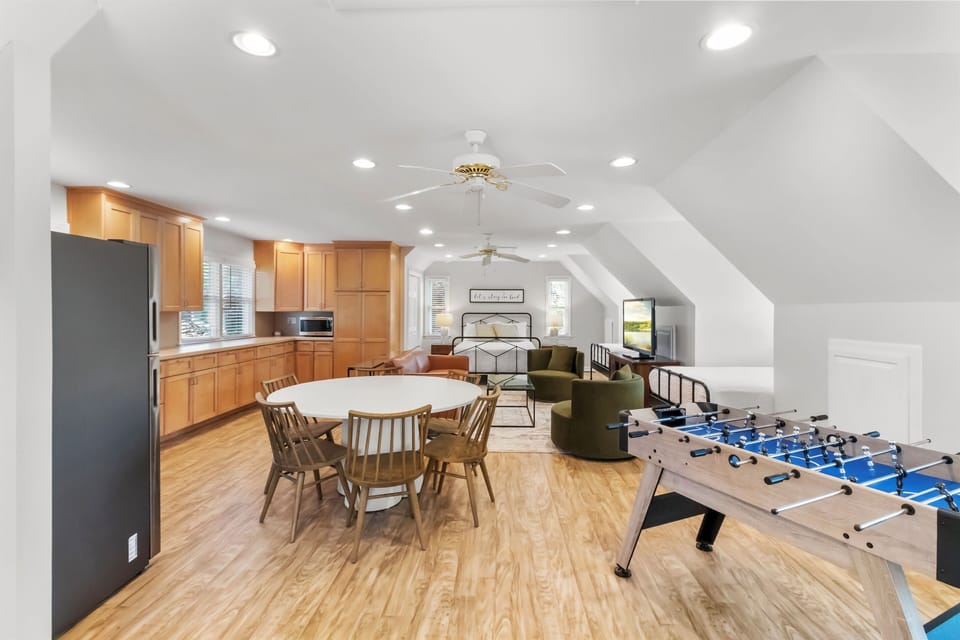 Studio apartment above garage