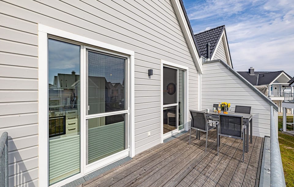outside