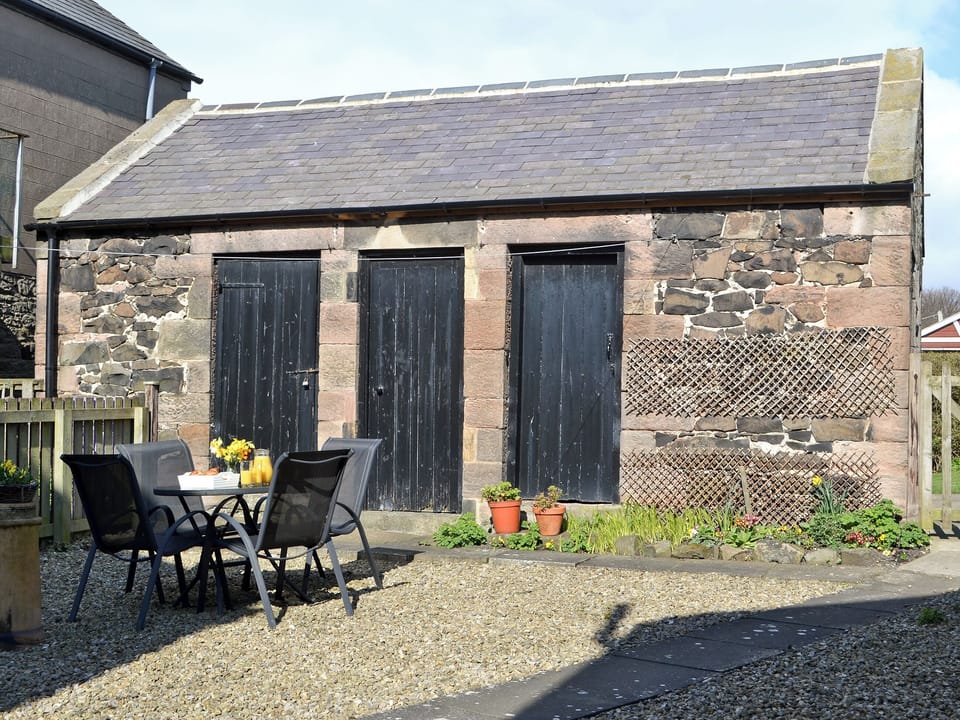 Sitting out area | Violet Cottage, Embleton, near Alnwick