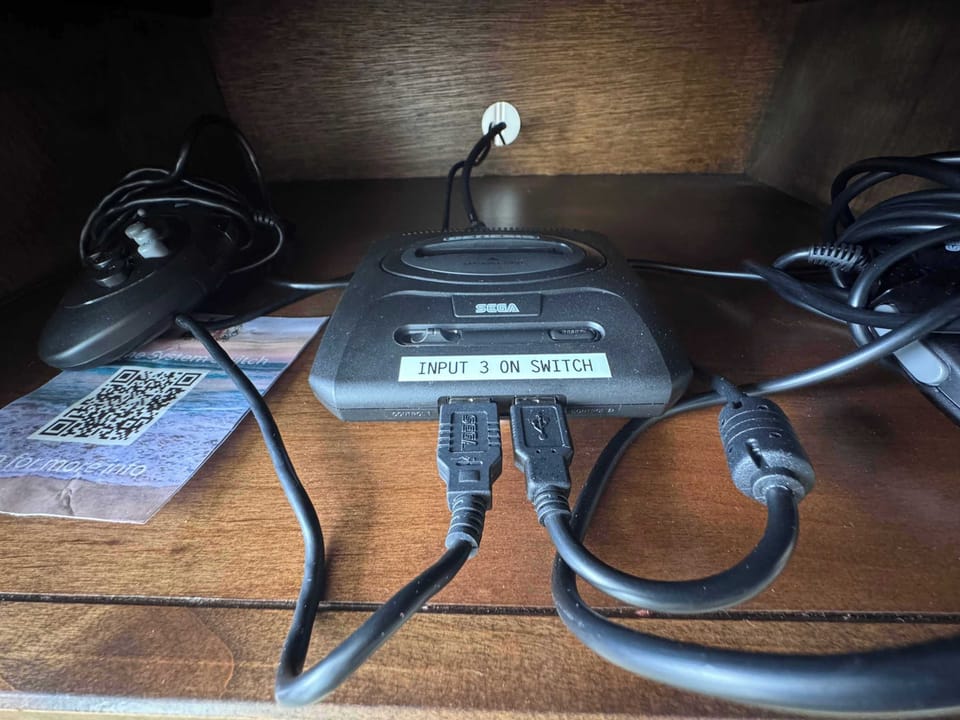 Sega pre loaded with dozens of games from your past. 