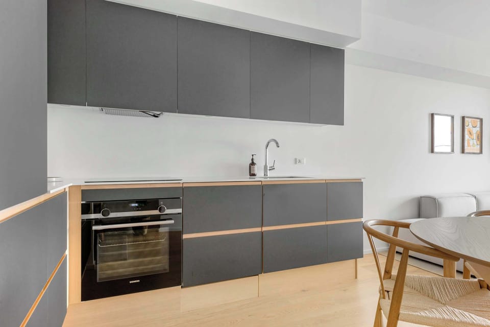 Fully equipped kitchen with Nespresso Machine