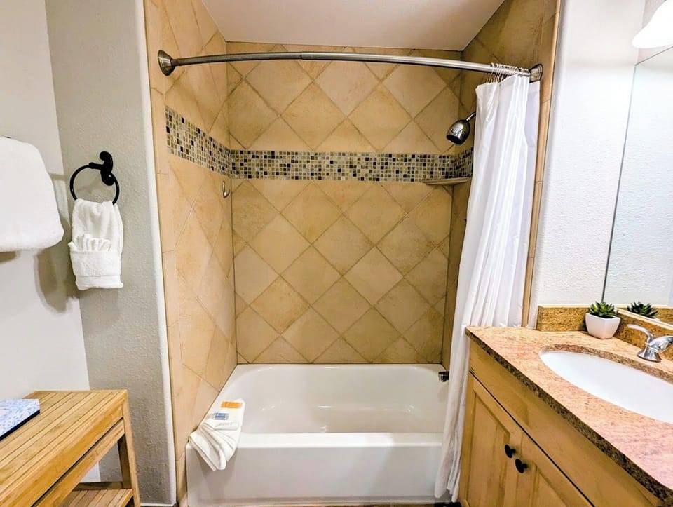 Full shower / tub