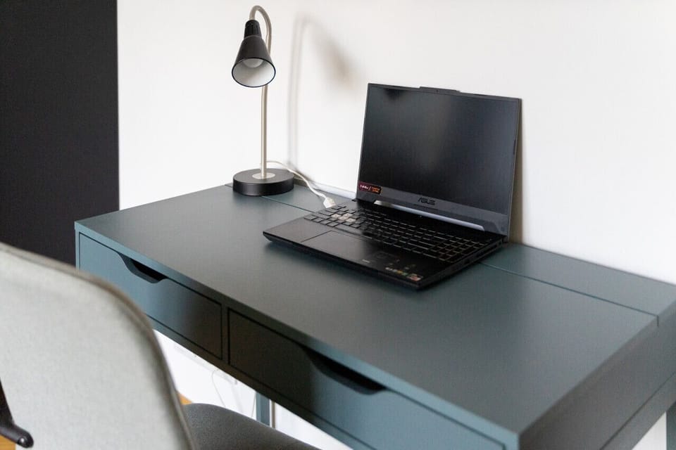 Dedicated Home Office Area | Book Now with RENTUJEMY