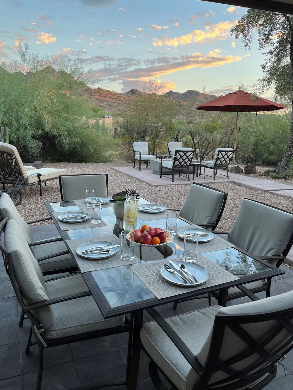 Outdoor dining