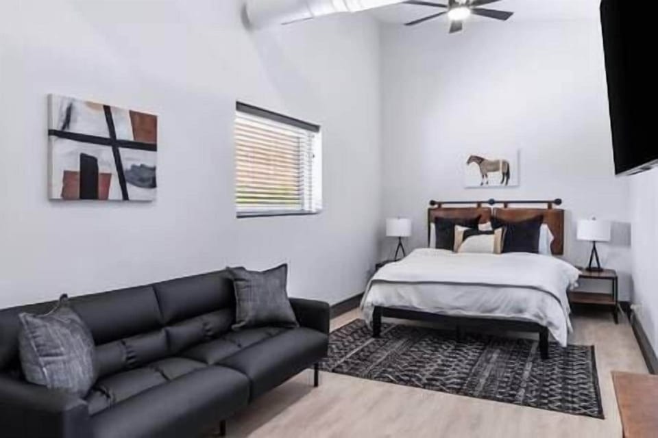 Queen Bed with Sofa Bed 