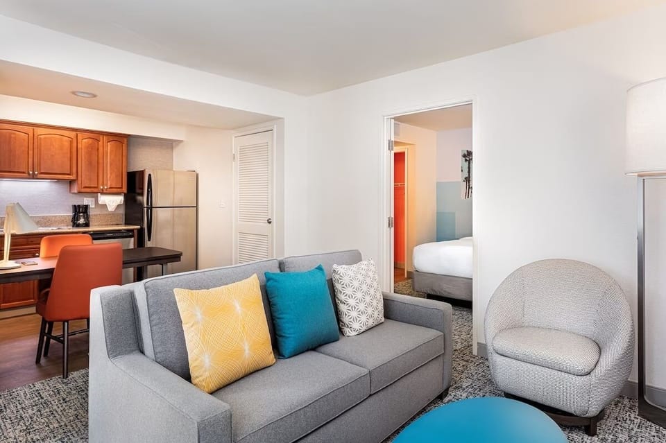 Settle into the sofa and enjoy an open, connected layout.