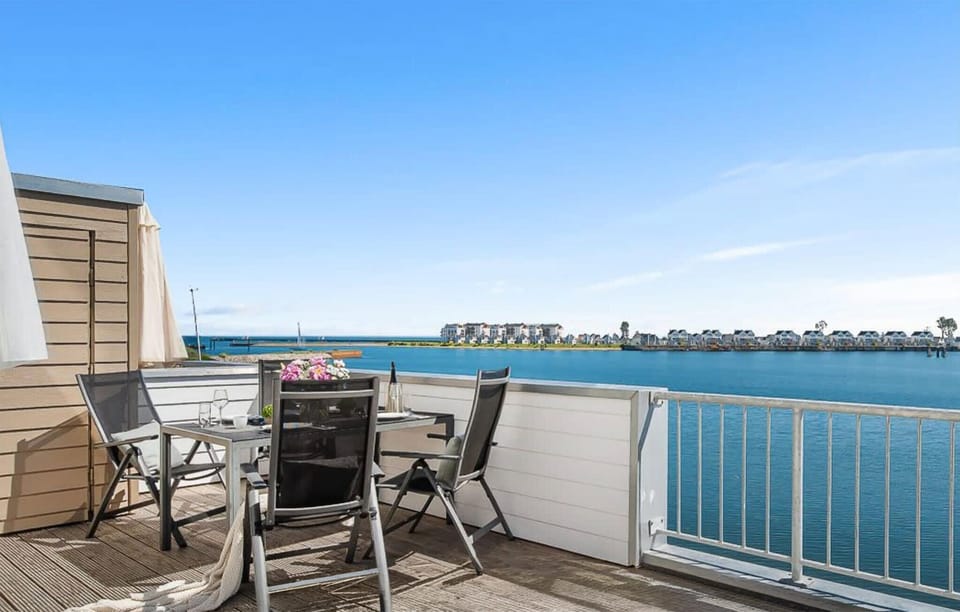 outside