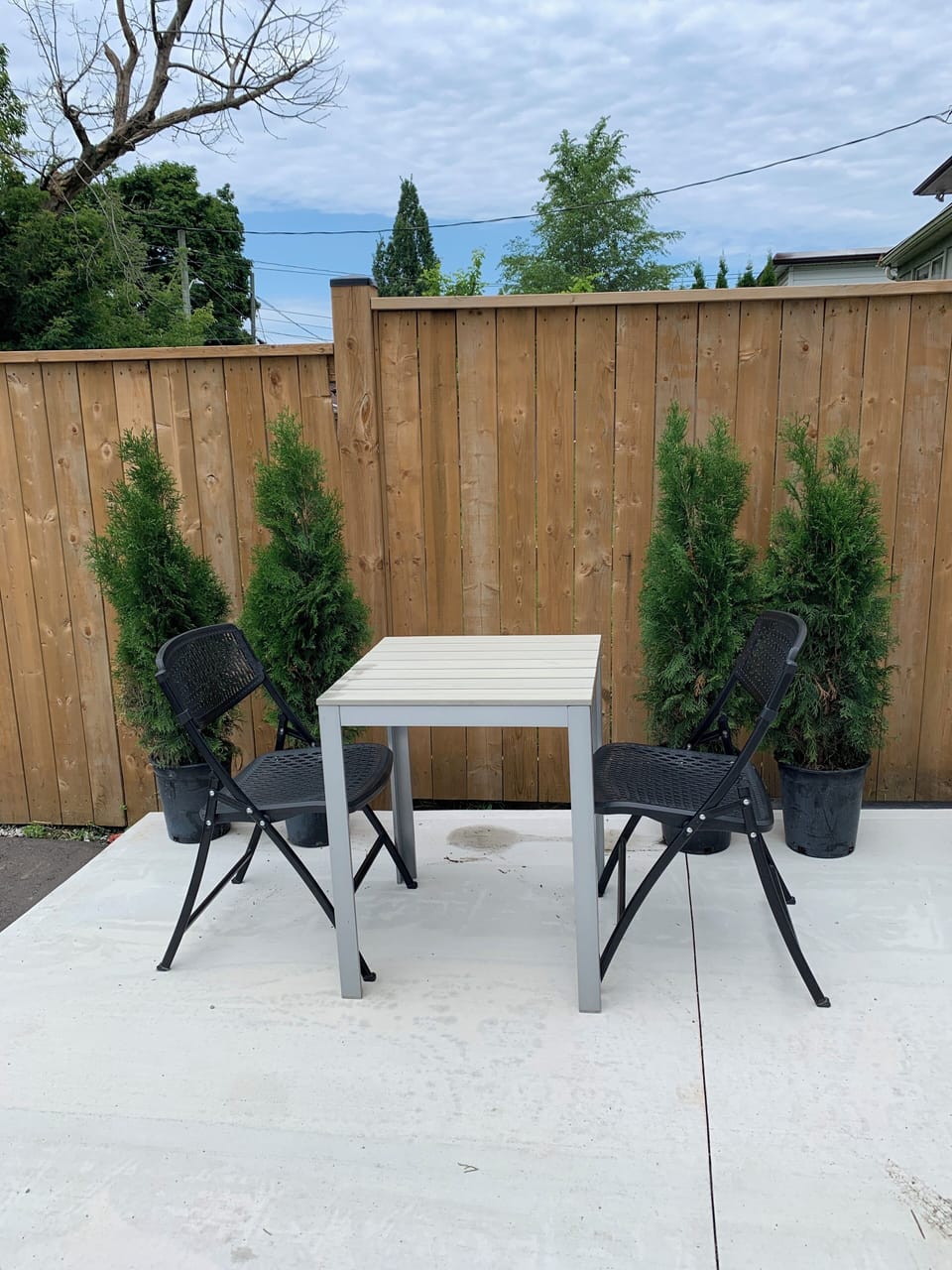 Outdoor dining