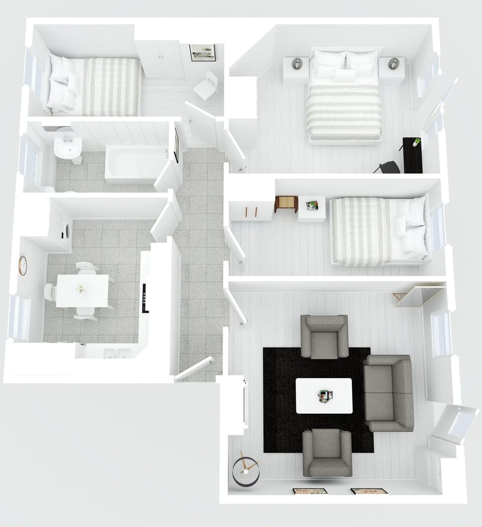 The White Leopard – Stylish 3BR in Chelsea (6160)