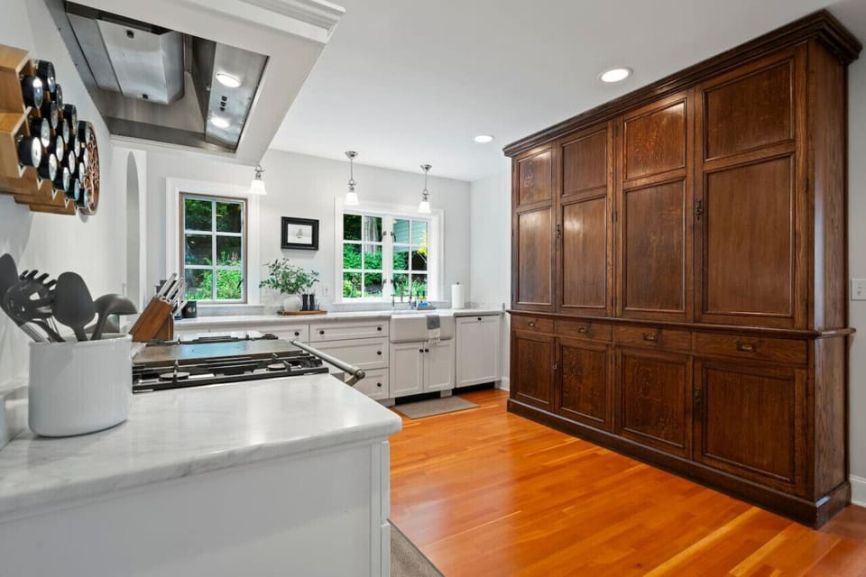 Large vintage cabinetry!