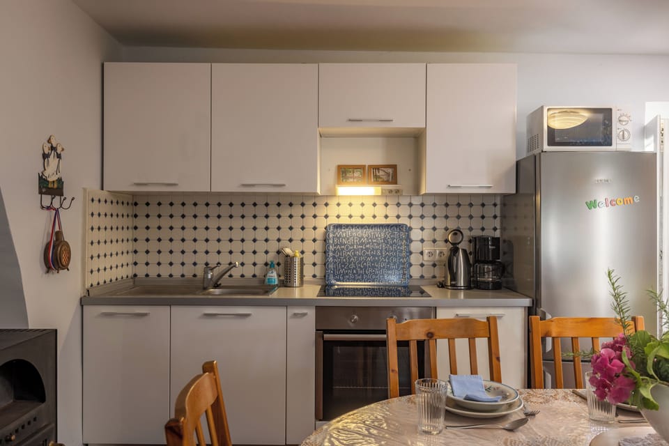 Kitchen and dining area