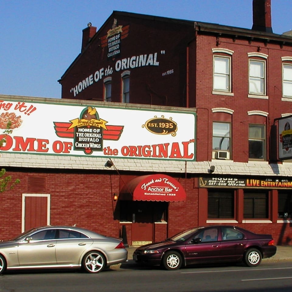 Anchor Bar - birthplace of the chicken wing
