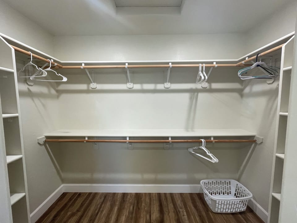 Master closet