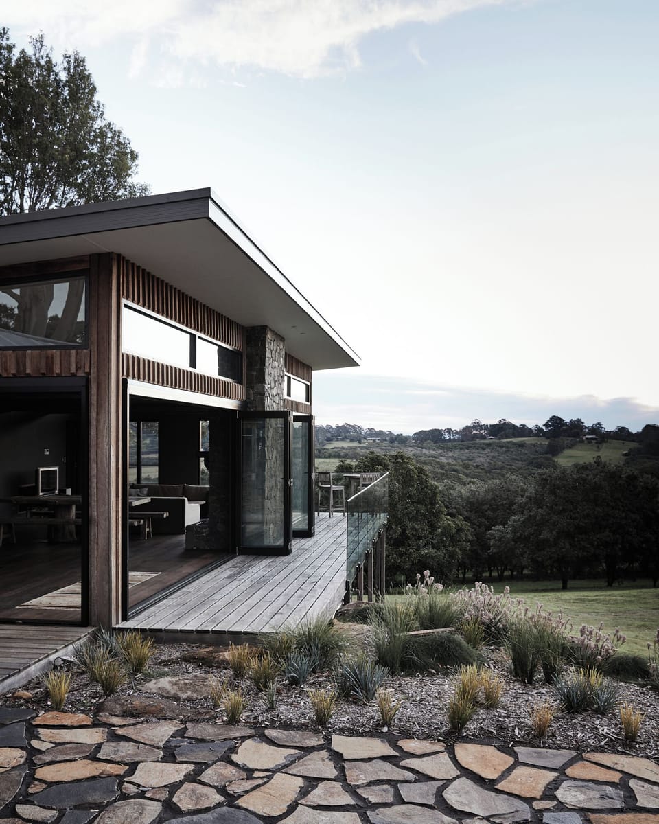 The view across the hills comes alive to beautiful sunsets in the evening.