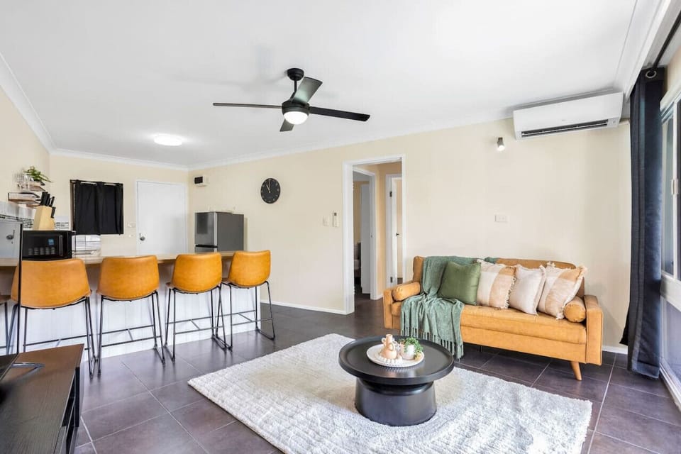Living Room: Bright and inviting space perfect for relaxation and casual gatherings!