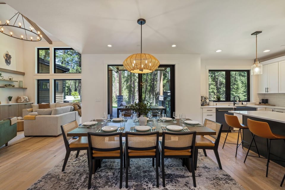 Dining Room – Long Table for Hosting + Celebrating Together