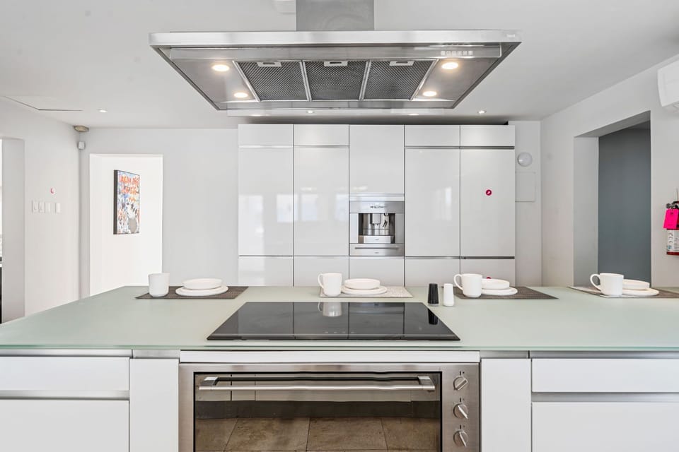 Luxurious Kitchen with stainless steel appliances