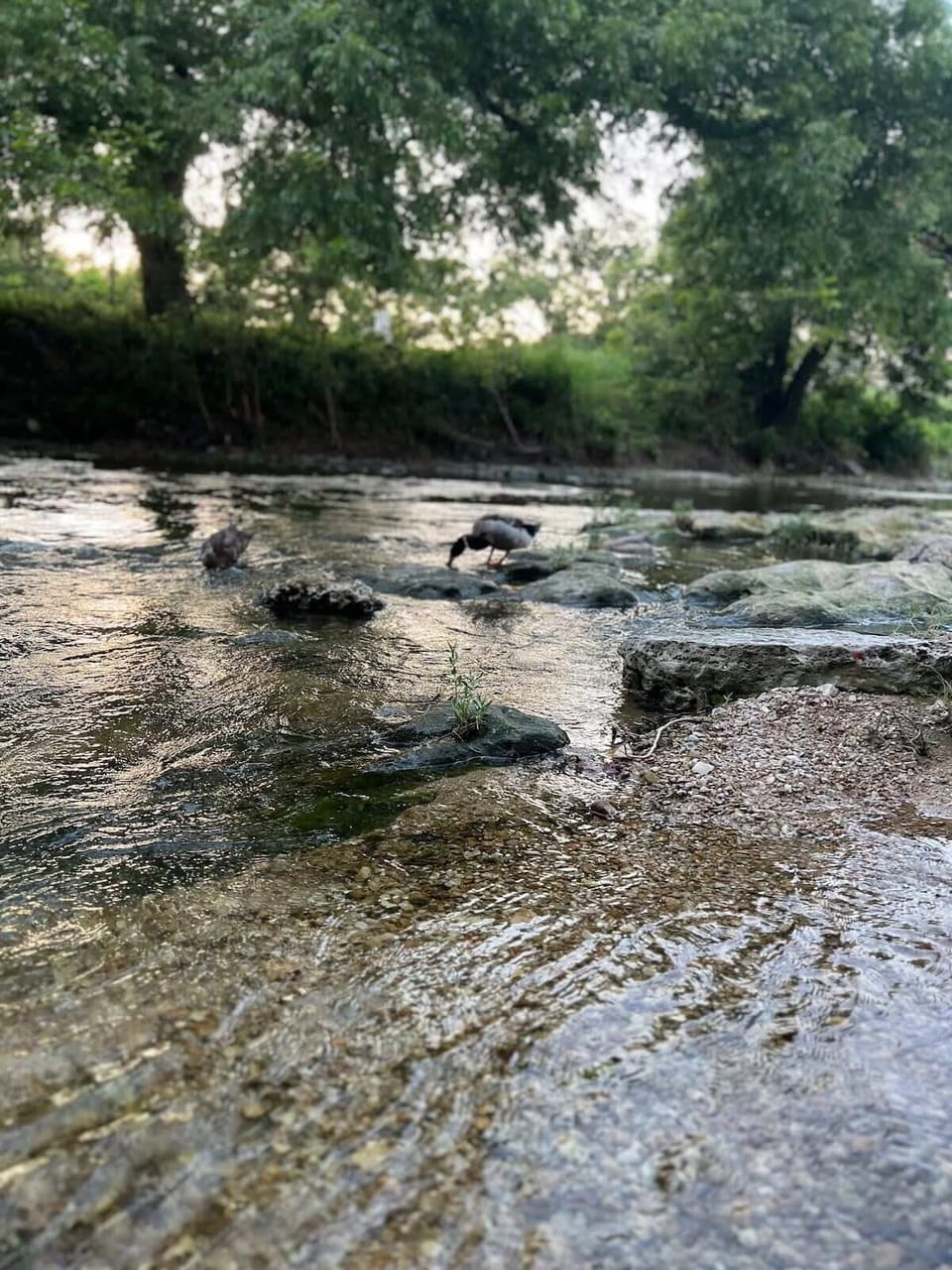 Private creek access