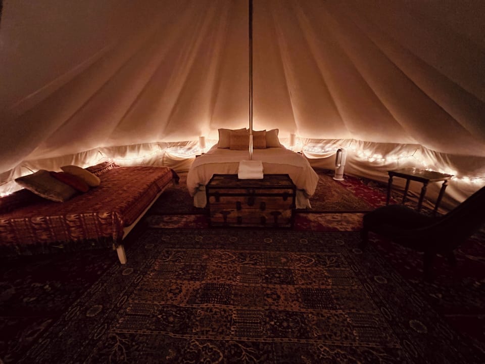 Your illuminated room at night