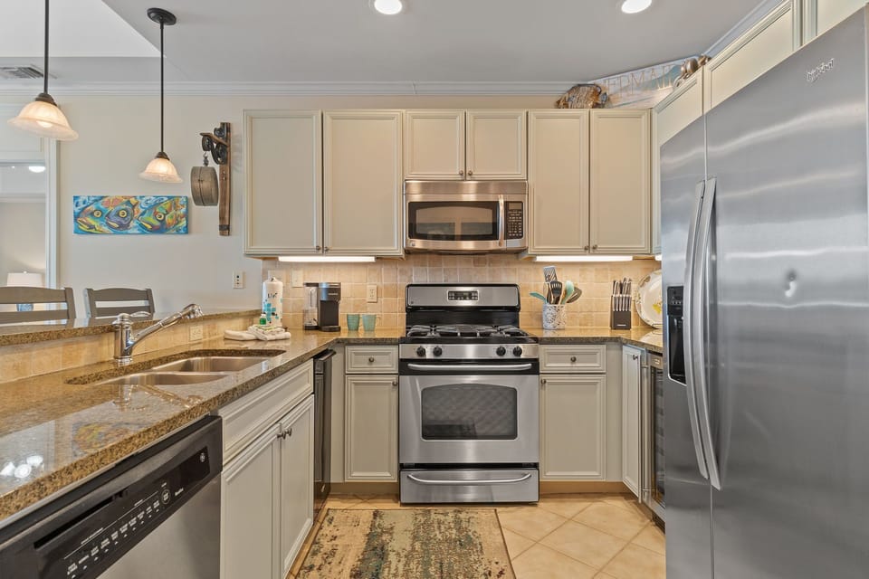Stainless appliances