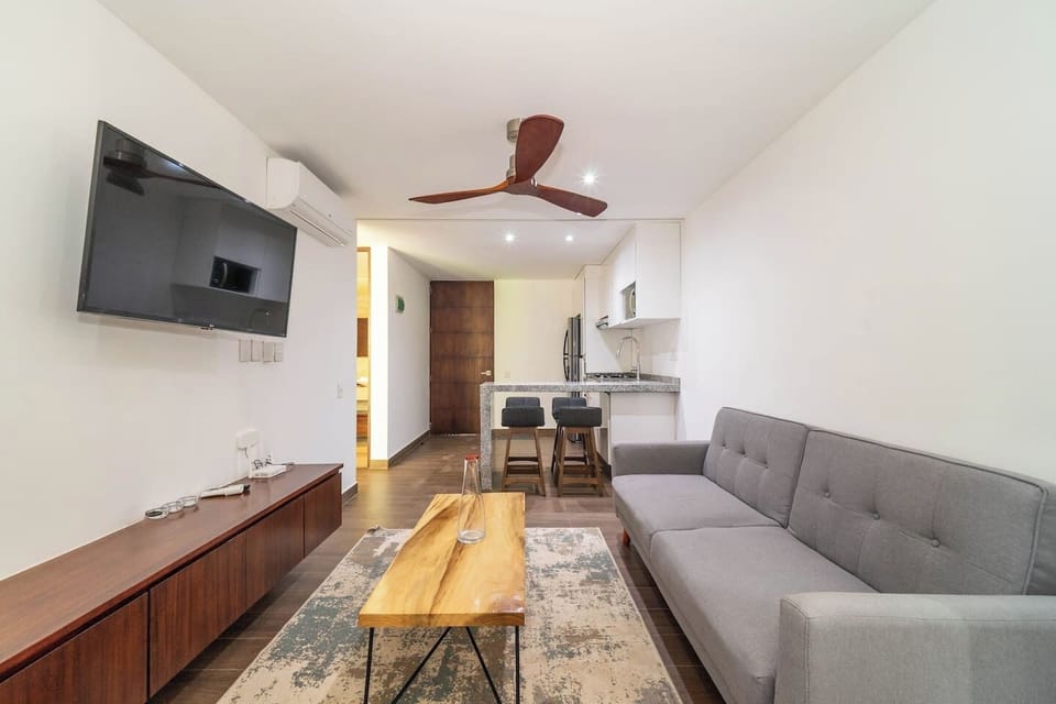 Stylish living area perfect for unwinding after a day of exploring
