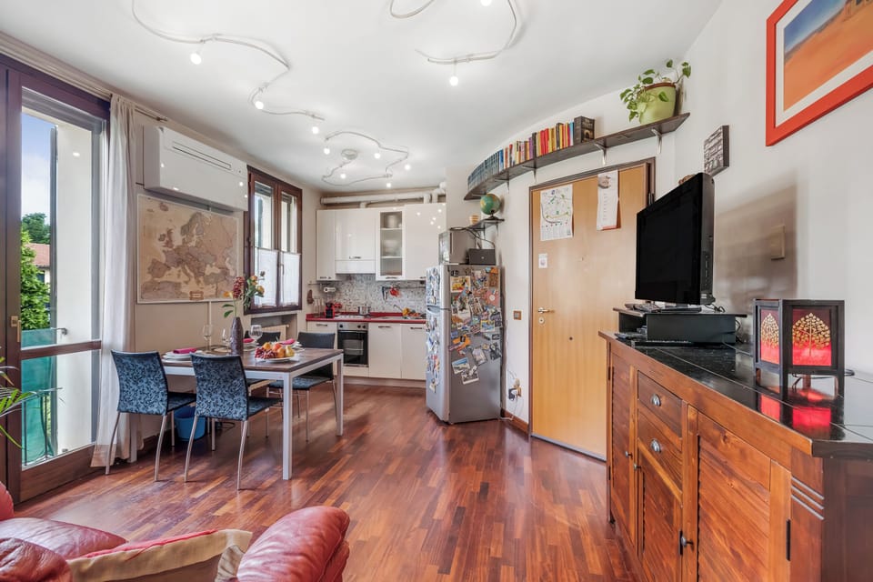 Kitchen and dining area