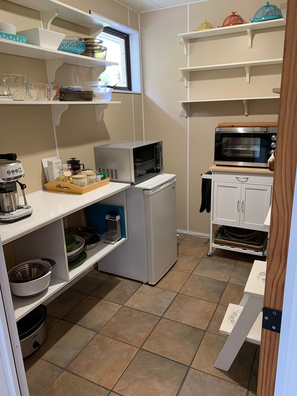 Cooking options include: combination oven, benchtop oven, microwave, airfryer