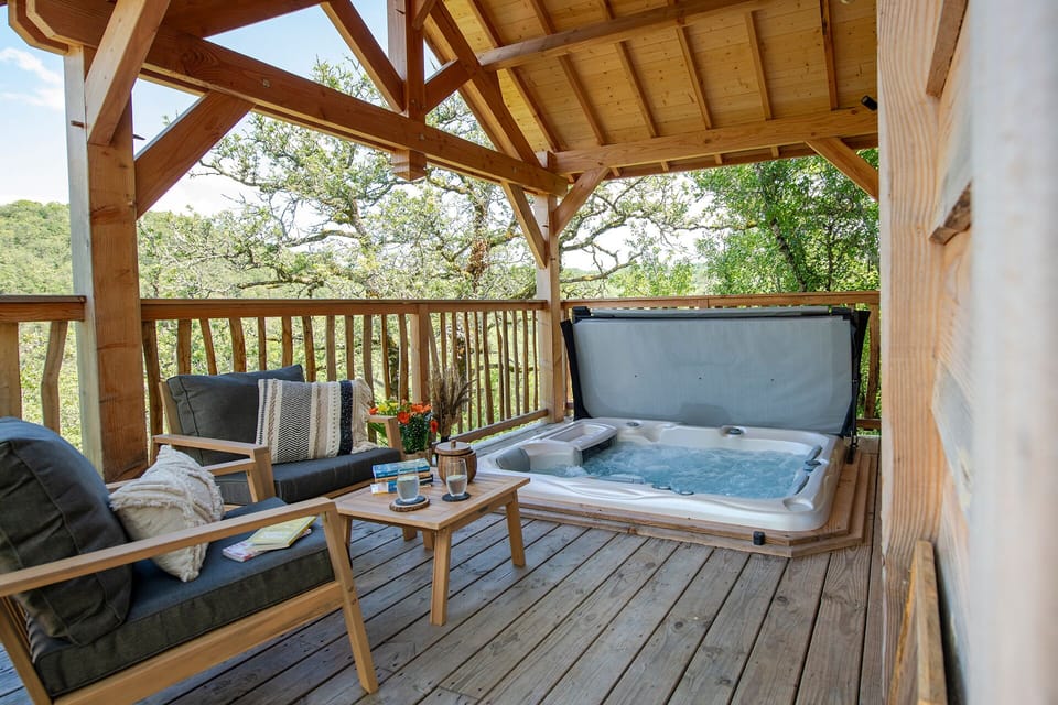 Terrasse et Spa