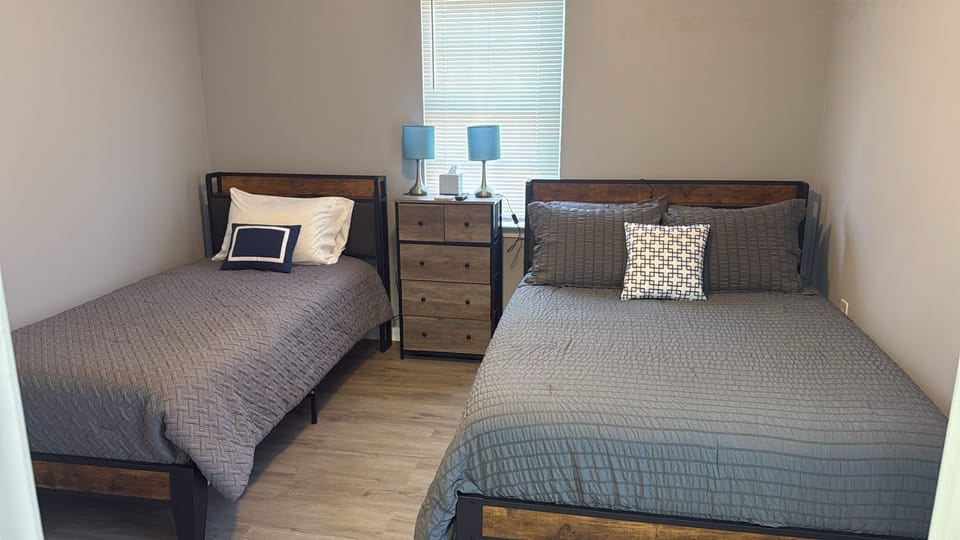 Amenities included for your stay are a pack'-n-play and convenient luggage racks. 