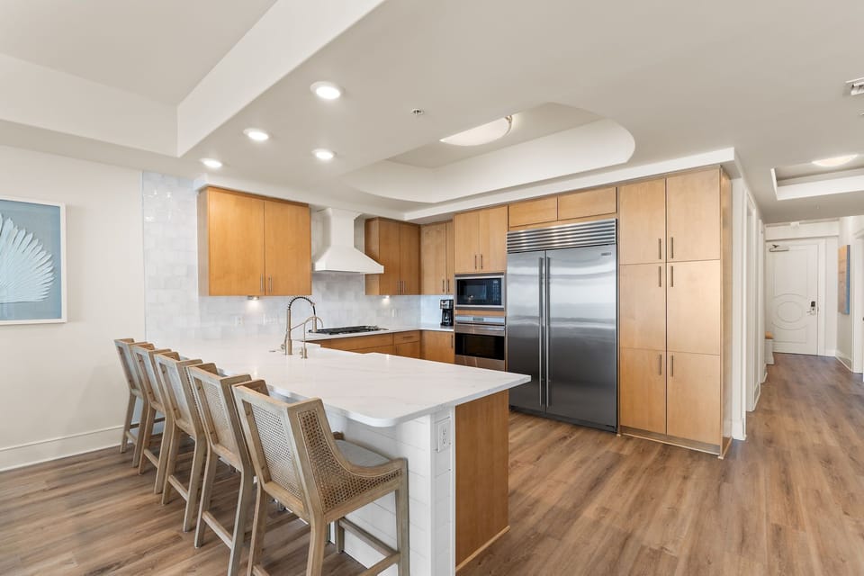 Kitchen has all you'll need
