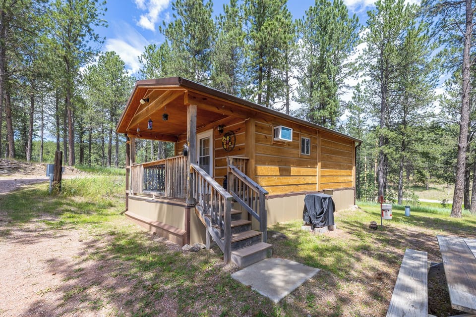Cozy Log Cabin near Custer SD
