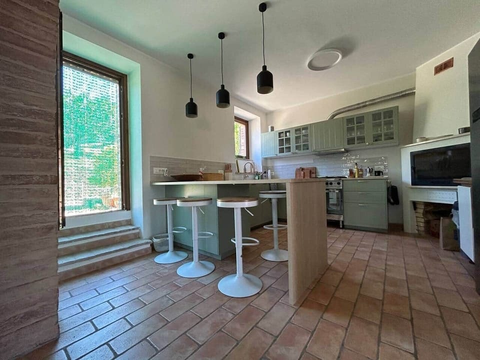 Large kitchen with all amenities 